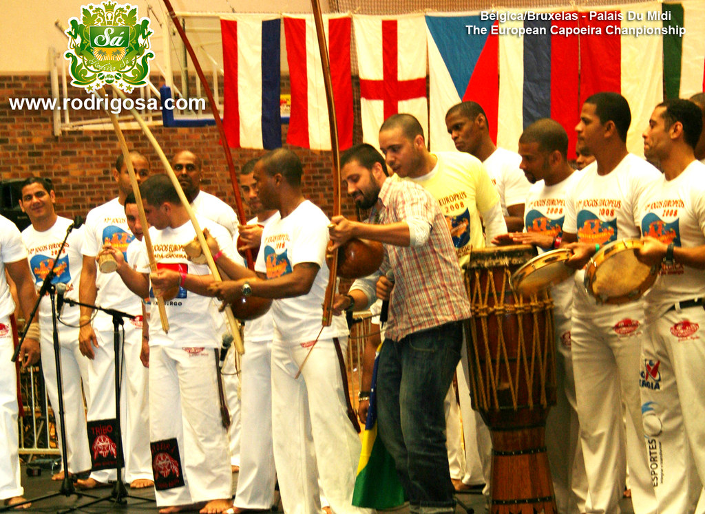 Jogos Europeus 2008 Abadá Capoeira Berimbau Brazil Contemp…
